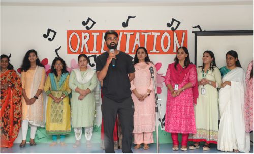 Orientation 2022 in KID'S HUB PLAY SCHOOL, Chhatarpu Campus, New Delhi, India